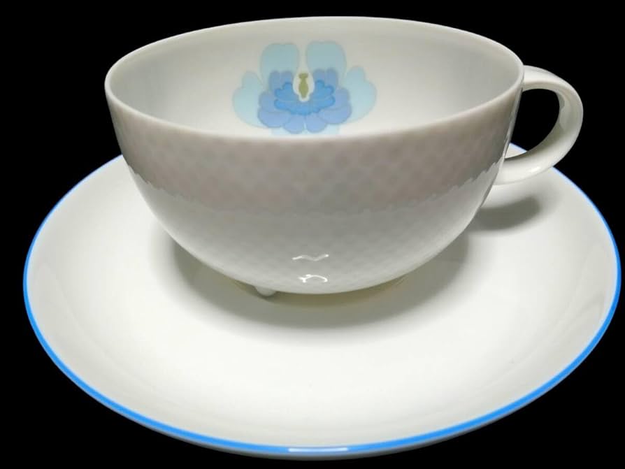 Amazon.co.jp: ローゼンタール 青い花 カップ＆ソーサー 100周年